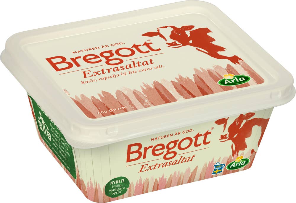 Bregott® Bregott Extrasaltat Smör & Rapsolja 75% 600g