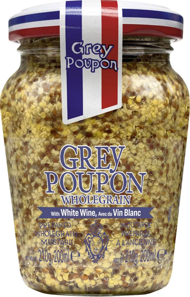 Ej sorterad Senap Old Style Grey poupon