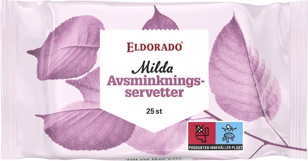 Eldorado Avsminkningsservetter Milda