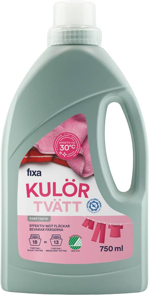 Fixa Flytande Tvättmedel Color Sensitive