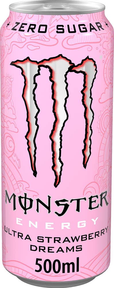 Monster Energy Energidryck Ultra Strawberry Dreams