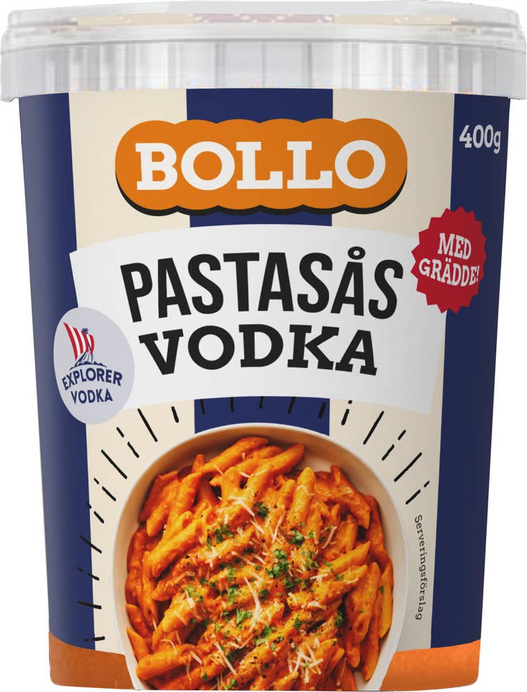 Bollo Pastasås Vodka