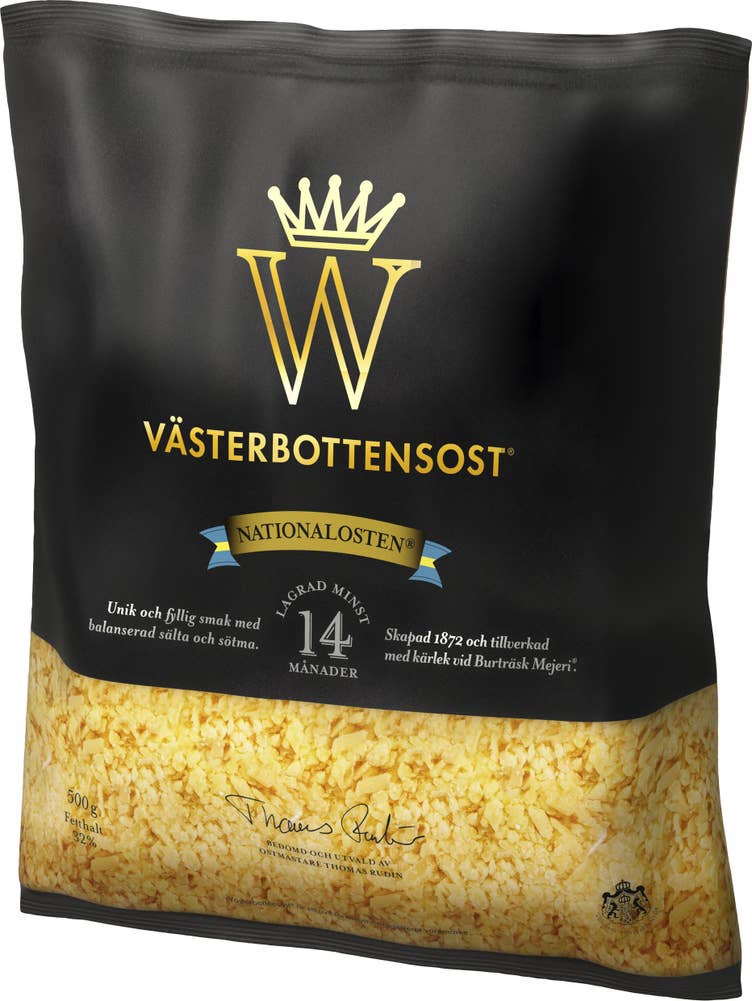 Västerbottensost Västerbottensost® 33% Riven Norrmejerier