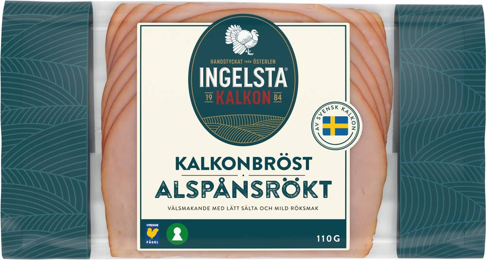 Ingelsta Kalkon Alspånsrökt Kalkonbröst