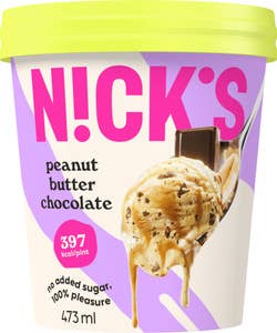 Nick's Glass Peanut Butter Chocolate