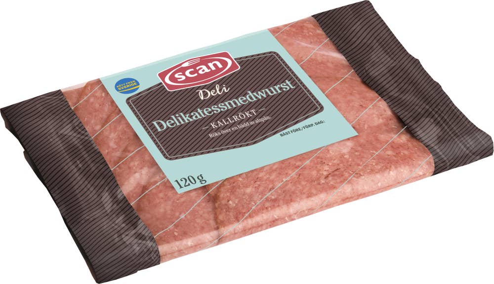 Scan Kallrökt Delikatessmedwurst