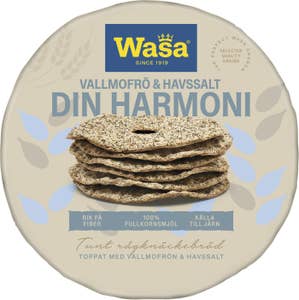 Wasa Knäckebröd Din Harmoni Vallmofrö & Havssalt
