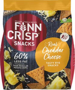 Finn Crisp Snacks Cheddar Cheese