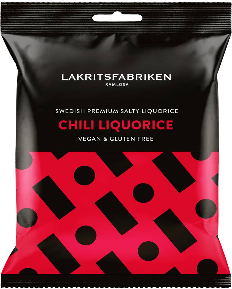 Lakritsfabriken i Ramlösa Saltlakrits Chili