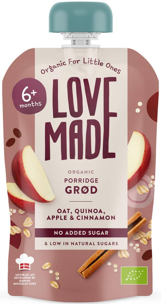 Gröt Äpple & Kanel +6M EKO
