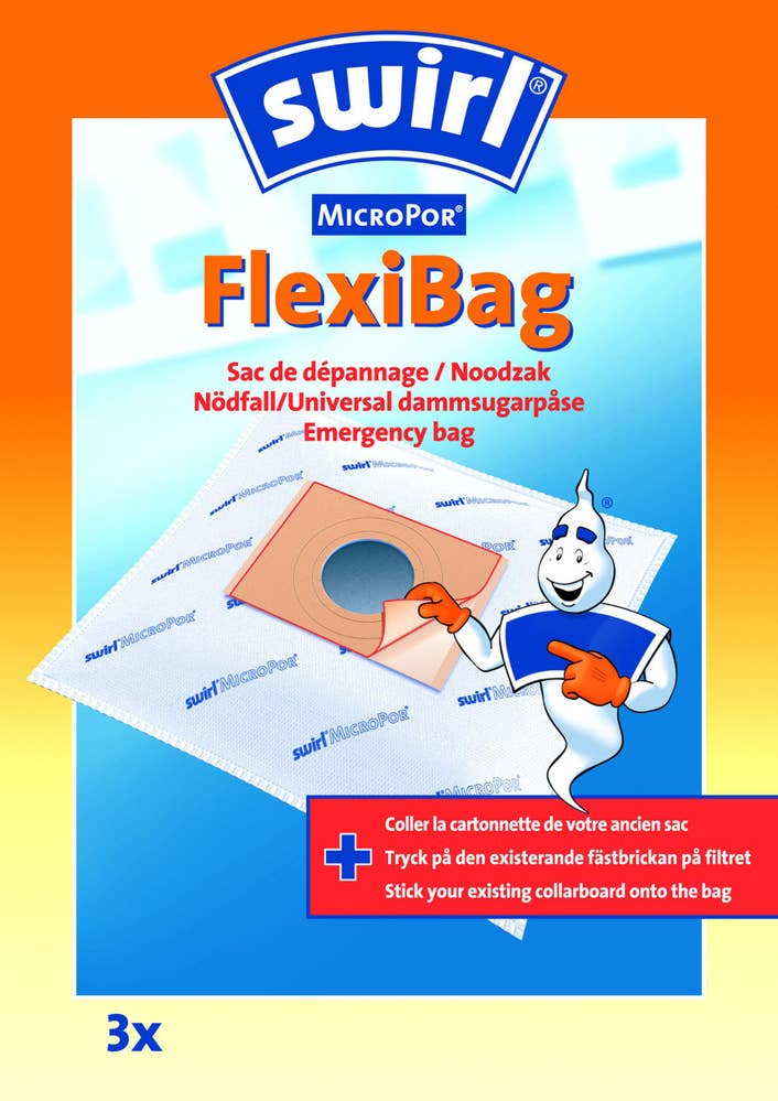 Swirl Dammsugarpåse Flexibag