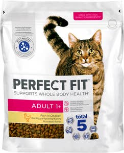 Perfect Fit Torrfoder för Vuxna Katter Kyckling