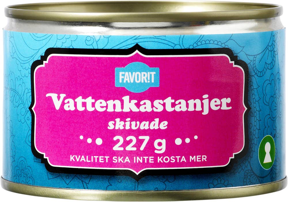Favorit Vattenkastanjer Skivade Favorit