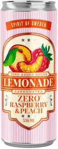 Spirit of Sweden Lemonade Raspberry & Peach Zero
