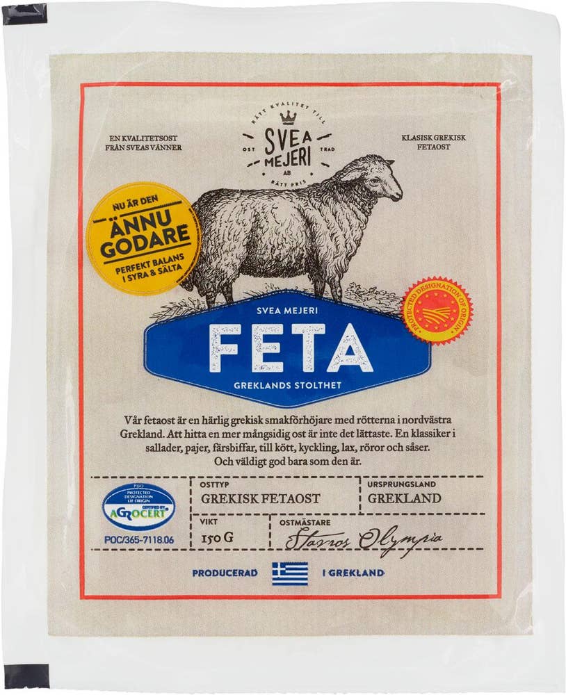 Svea Mejeri AB Fetaost 23% Svea Mejeri