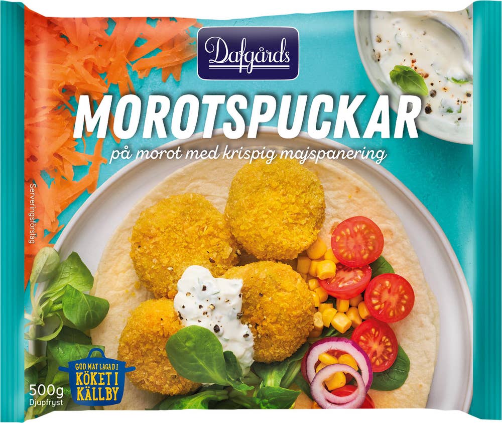 Dafgårds Morotspuckar Fryst
