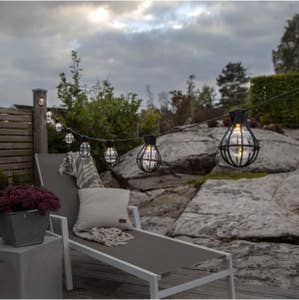 Star Trading Ljusslinga Cage Svart 280cm