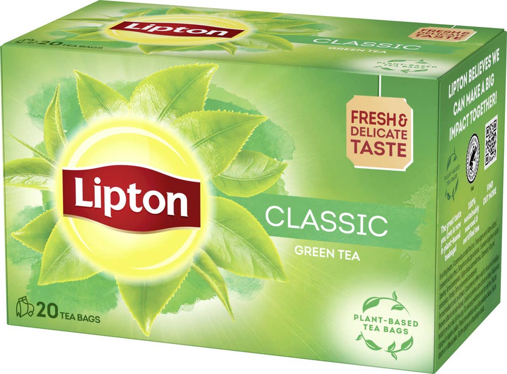 Ej sorterad Te Grönt 20-p Lipton