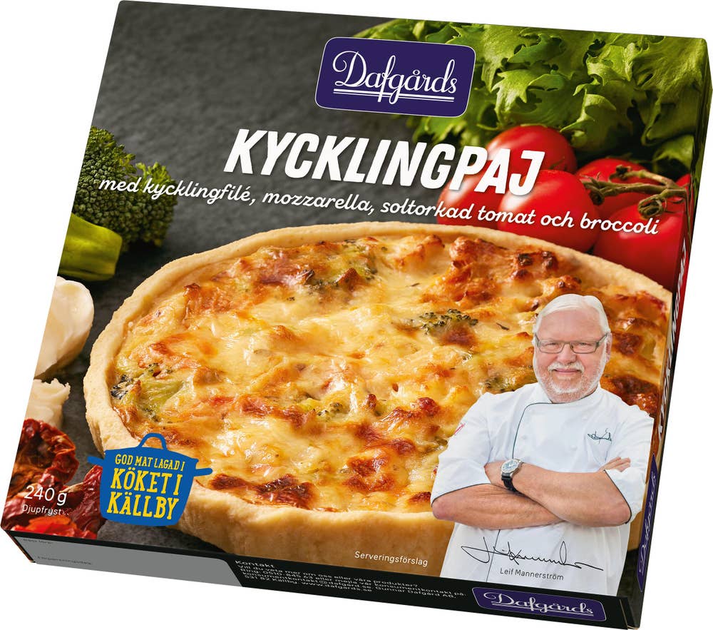 Kycklingpaj Fryst