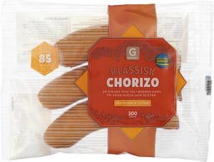 Garant Chorizo Kötthalt 85% 3-p