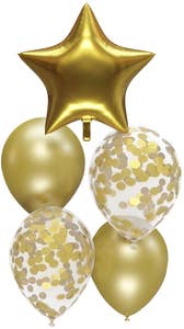 Festive Ballongset Guld