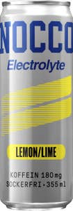 NOCCO Energidryck Electrolyte Lemon & Lime Sockerfri