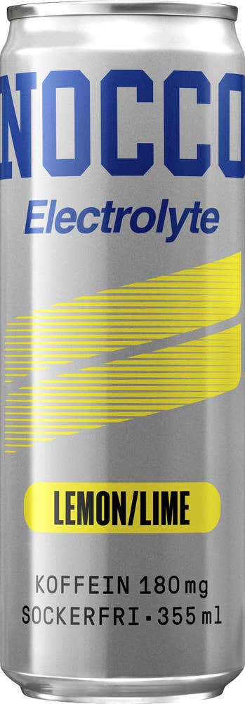 NOCCO Energidryck Electrolyte Lemon & Lime Sockerfri