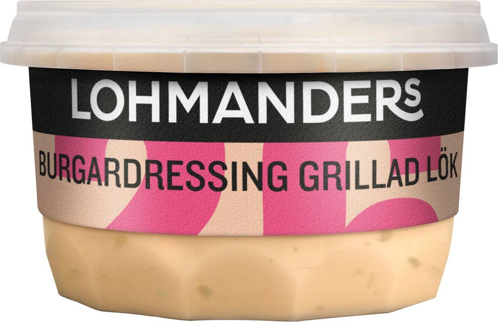 Lohmanders Burgardressing Grillad Lök