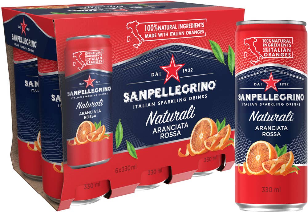 SanPellegrino San Pellegrino Aranciata Rossa 6x33cl