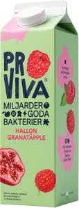ProViva Fruktdryck Hallon & Granatäpple