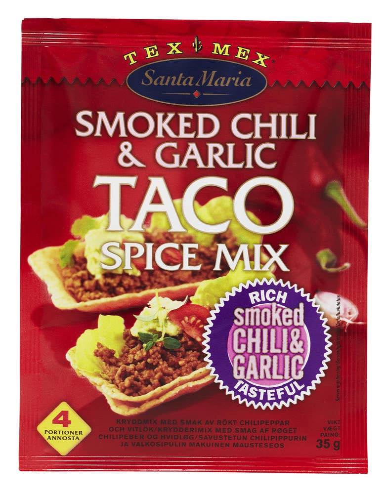 Santa Maria Taco Chili & Garlic Red Fusion