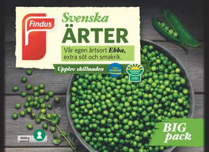 Findus Ärter Frysta