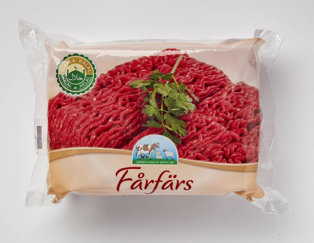 Qibbla Halal Fårfärs Fryst
