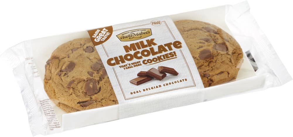 Aunt Mabel's Cookie Milk Choco Fryst 4-p
