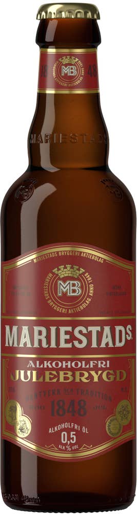 Mariestads Julebrygd Alkoholfri 0,5%