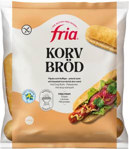 Fria Korvbröd Glutenfri Fryst 5-p