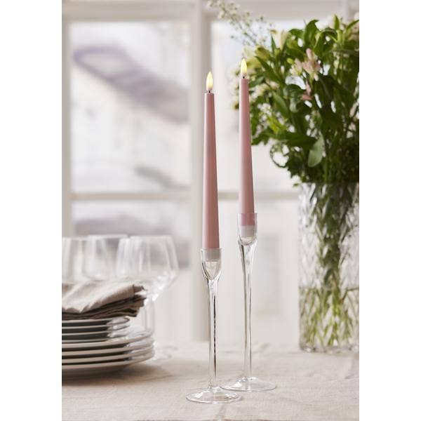 Star Trading Antikljus LED Flamme Candy Rosa