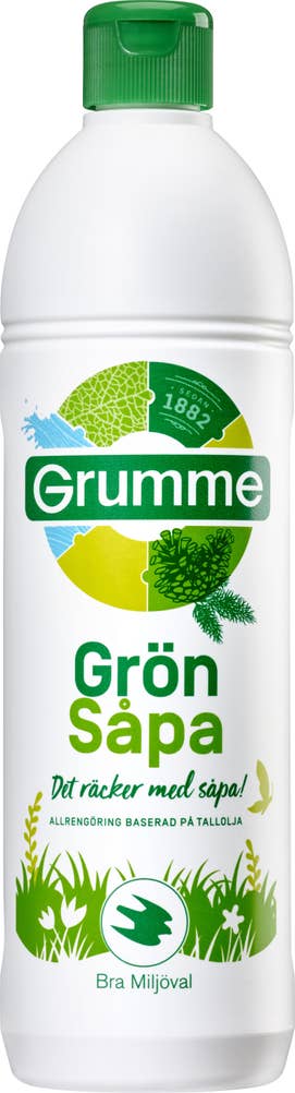 Grumme Såpa Grön Grumme