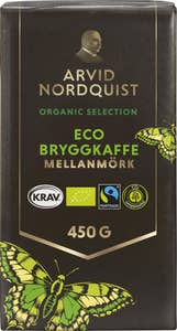 Arvid Nordquist Eco Bryggkaffe Mellanmörk EKO/KRAV/Fairtrade