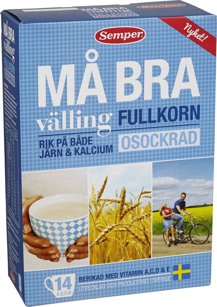 Semper Må Bra Välling Osockrad