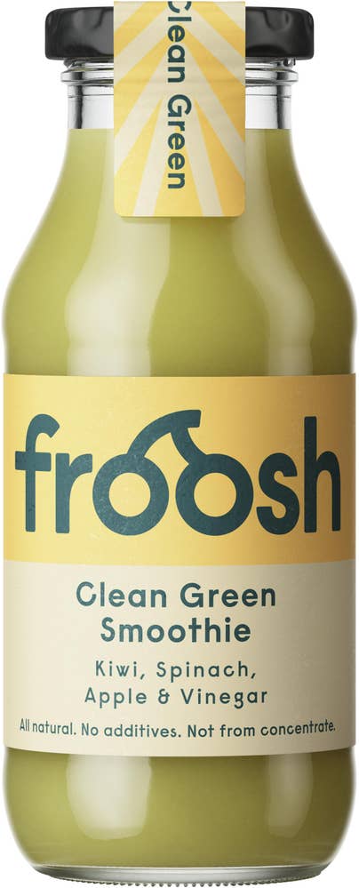 Froosh Smoothie Clean Green Kiwi, Spenat & Vinäger Froosh