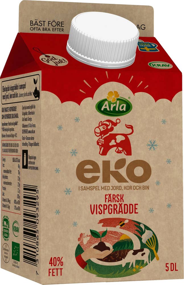 Arla Ko® Vispgrädde 40% EKO