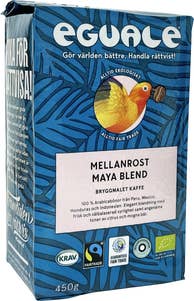 Eguale Bryggkaffe Maya Blend Mellanrost EKO/KRAV/Fairtrade