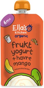 Ella's Kitchen Fruktyoghurt Havre Mango 6M EKO
