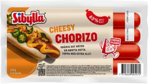 Sibylla Korv Cheesy Chorizo