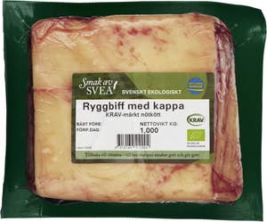 Smak av SVEA Ryggbiff med Kappa KRAV