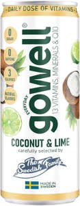 Gowell Funktionsdryck Kokos & Lime Sockerfri