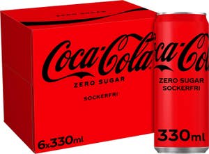 Coca-Cola Zero Sugar 6x33cl