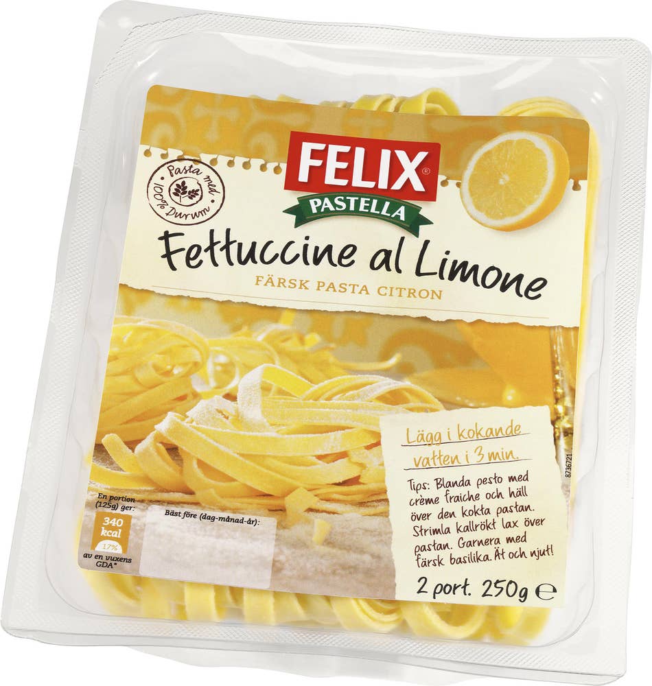 Ej sorterad Fettucine Citron Felix Pastella