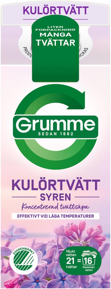 Grumme Flytande Kulörtvätt Syrén